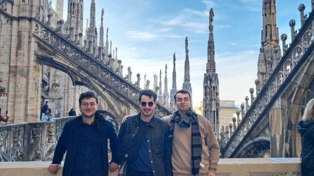 Duomo Katedralinin çatısı, Milano