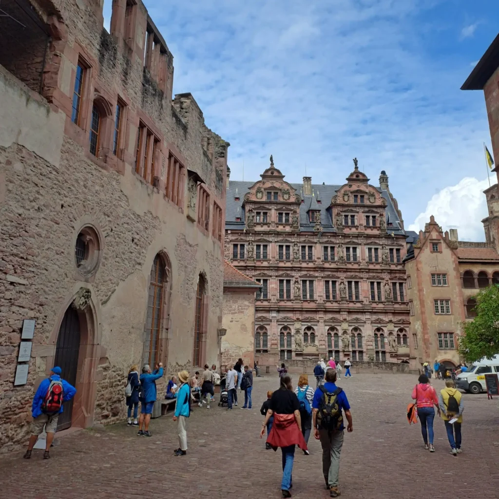 Heidelberg kalesi, Rönesans mimarisi