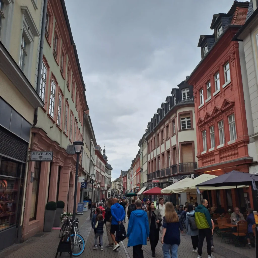 Heidelberg, Avrupa'nın en uzun yaya sokağı