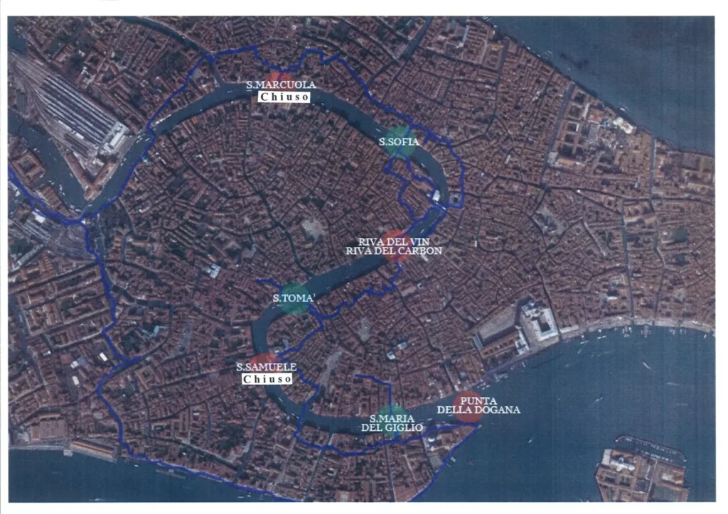 traghetto map